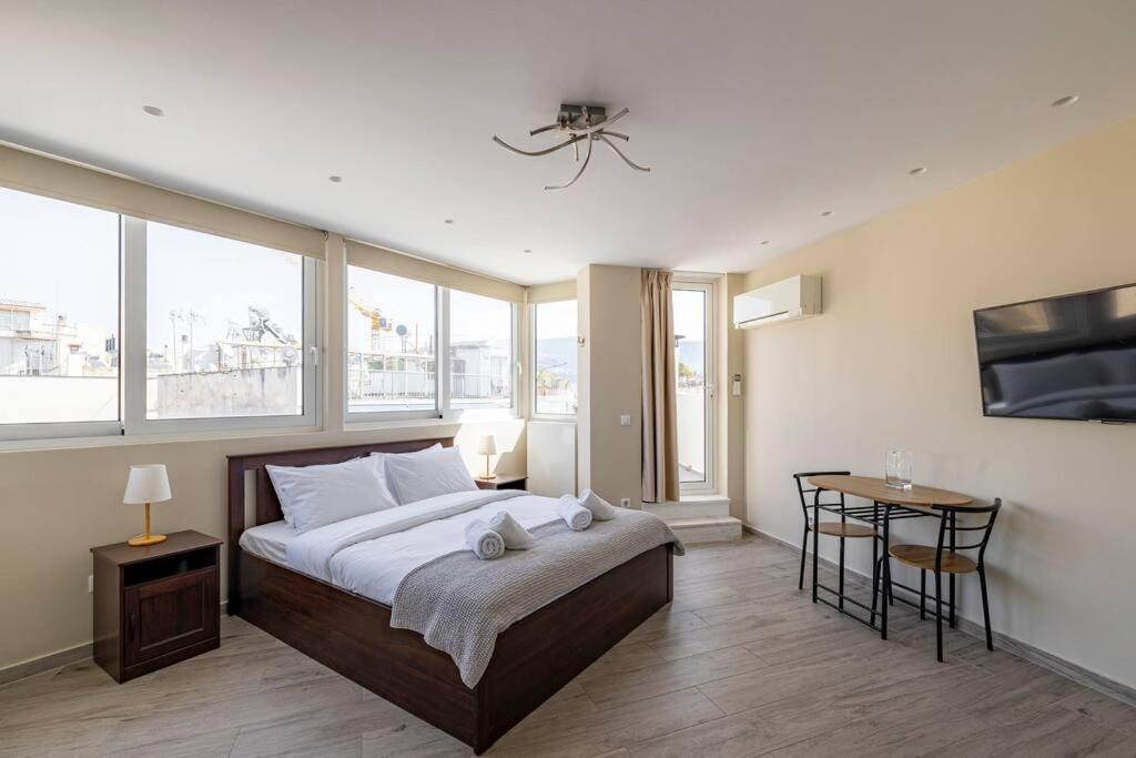 شقة Penthouse In The Heart Of أثينا المظهر الخارجي الصورة
